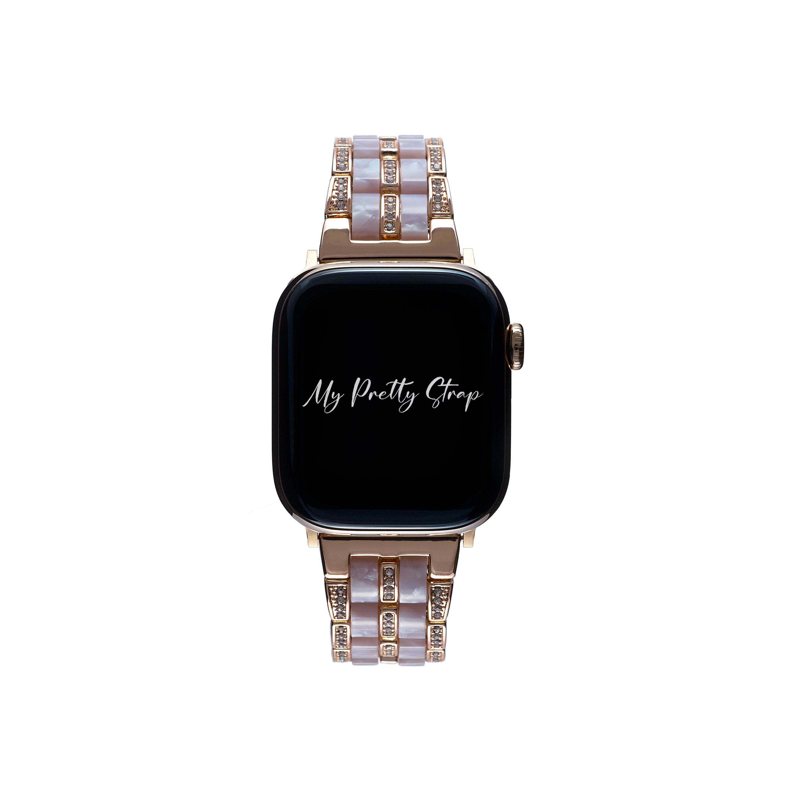 Diva Pavé Strap – Rose Gold