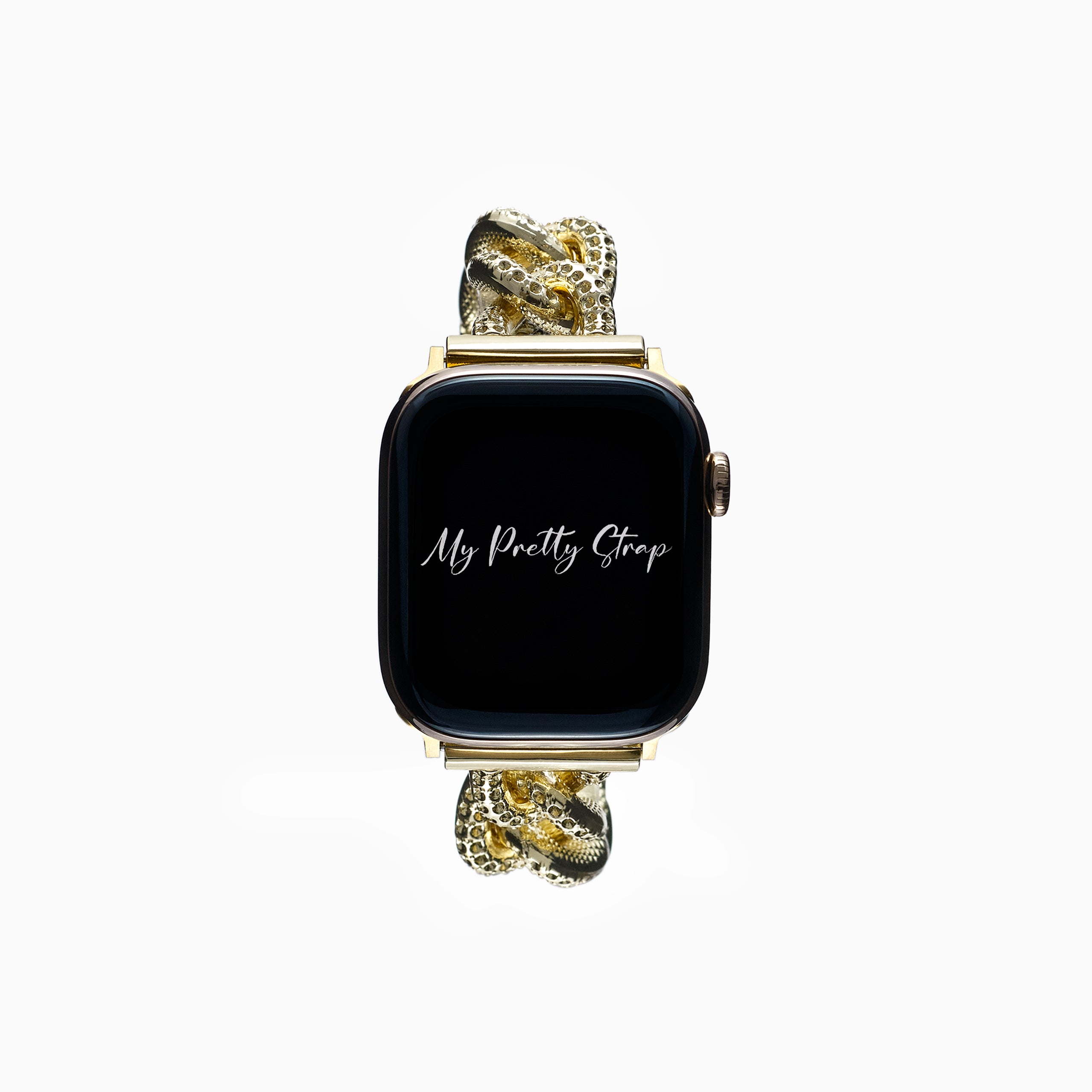 Queen Mesh Apple Watch Strap – Gold